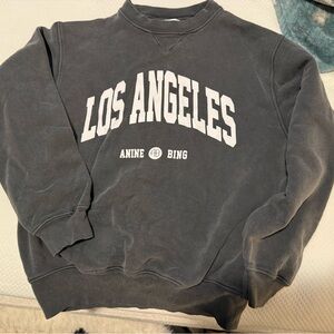 Anine Bing Black Sweatshirt